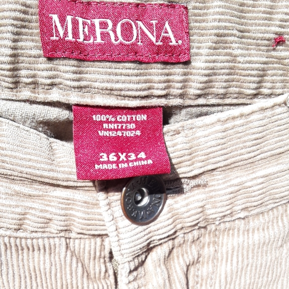 ⚜️ Merona Men's Corduroy Pants (36 X 34) - Picture 2 of 13